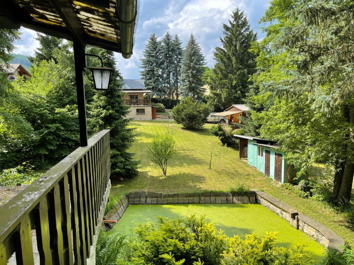 Villa Residenz Waldfrieden Garnsdorf Esterno foto